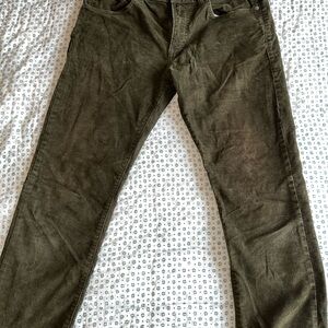 J. Crew Men's Olive Green Pants